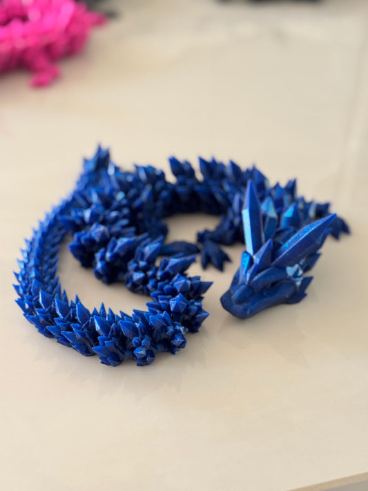 Dragon dark blue (Large)